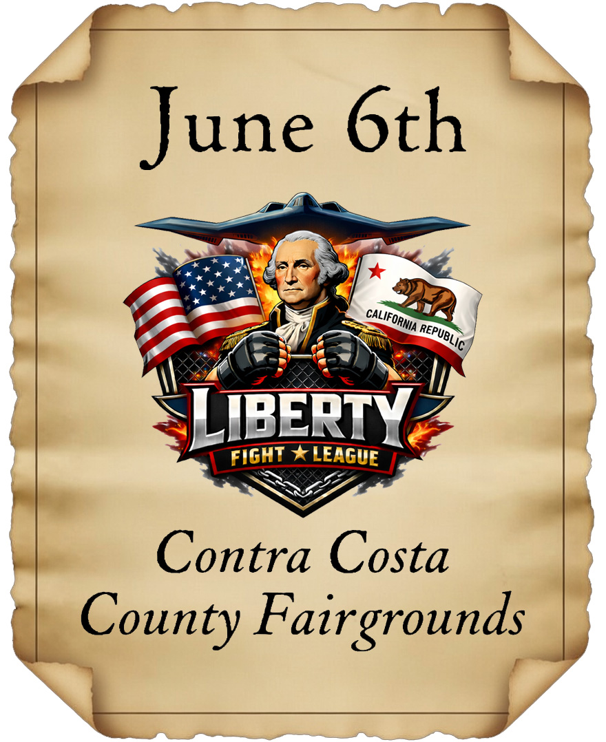 Liberty Fight League event poster